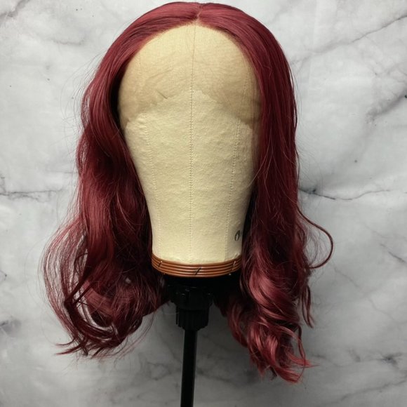 Burgundy Red Lace Front Wig